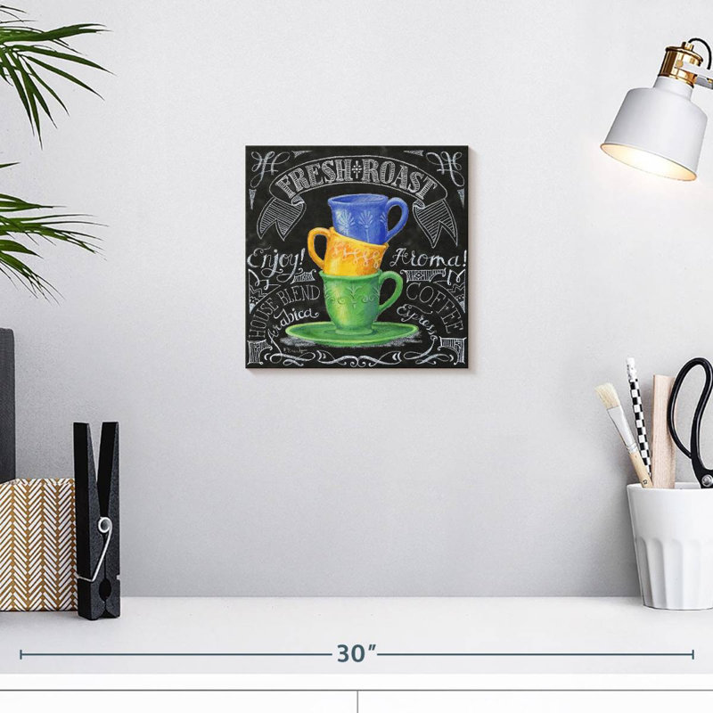 Tableau noir Yarlin Coffee I