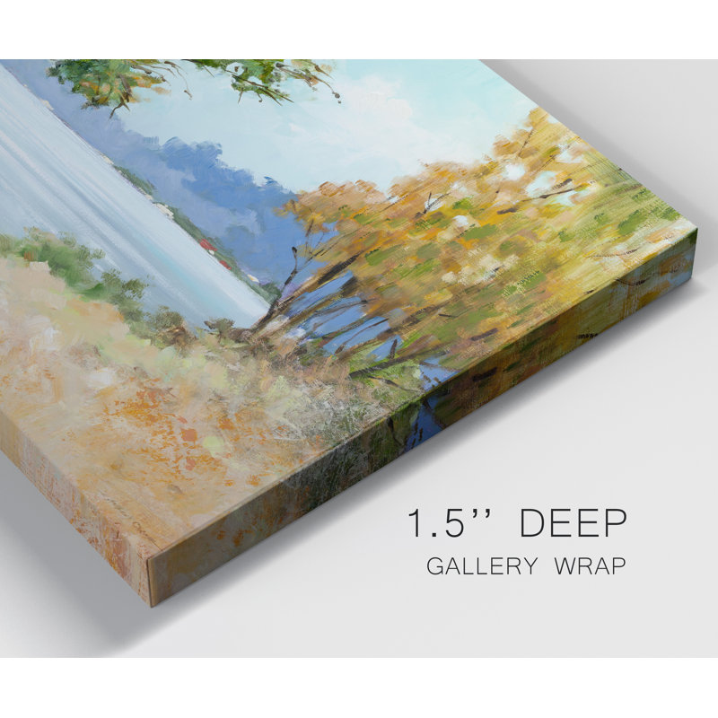 «Fall Day», reproduction d'art sur toile tendue, H 18 po x l 12 po x P 1 po