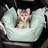  First Class Waterproof Dog Car Single-seat Bed, Light Green