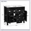 Meuble-lavabo moderne de 36 pouces avec lavabo supérieur, 2 portes à fermeture douce et 2 tiroirs pour un rangement efficace-1153126751
