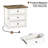 Beattie 3-Drawer Sets End Tables with Storage and Built-in Outlets,Side Table for Living Room,Bedroom,Office-1800606737
