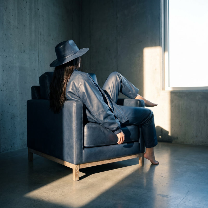 Kien Leather Armchair