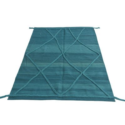 Tapis turquoise Iraheta