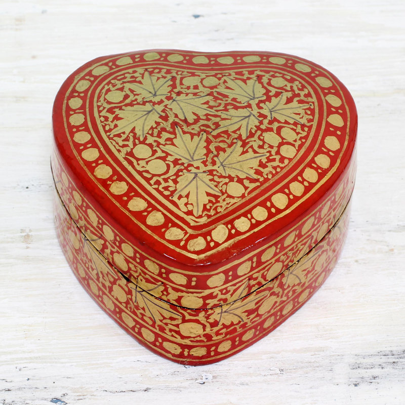 Boîte décorative Royal Vermilion