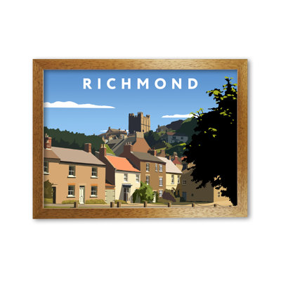 Richmond Town by Richard O'Neill - Single Picture Frame Print