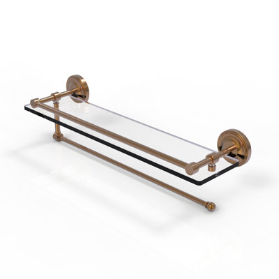 Alcott Bracket Shelf with Towel Bar