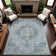 Premium Machine Washable Larock AMF1238 Global Rug