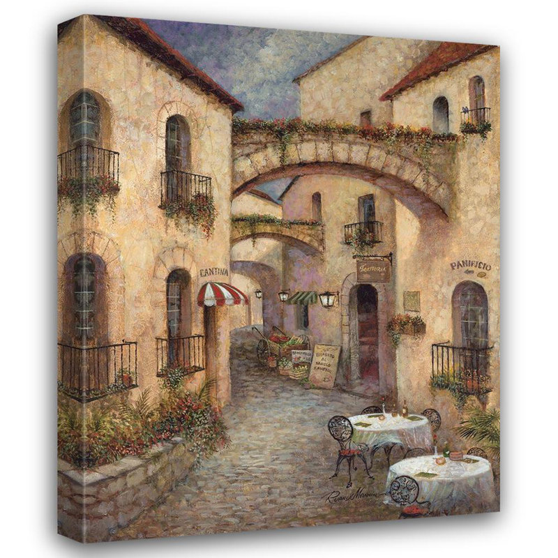 «Red Barrel Studio® Manning, Ruane», reproduction d'art sur toile tendue: Buon Appetito II 10660