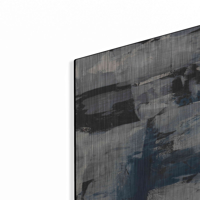 «Midnight Ice», art mural en métal, H 12 po x l 16 po