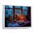 White Floater Framed