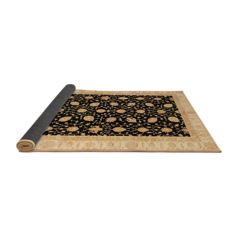 Tapis abstrait moderne 4197, Rond 8 pi