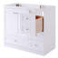 Base de meuble-lavabo 17,7 po Rimmert seulement-735056392