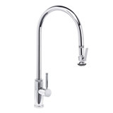 Industrial Extended Reach Plp Pulldown Faucet - Lever Sprayer