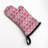 Tender Heart Design Oven Mitt Cotton Twill