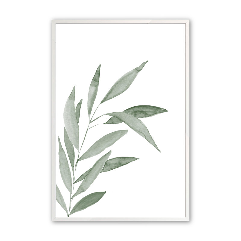 «Duet In Silence I», reproduction d'art encadrée, Blanc opaque, H 25,5 po x l 19,5 po x P 1 po