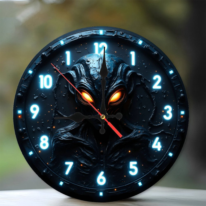 Horloge Alien