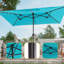 Parasol de terrasse à double face 11x7Ft-1803570528