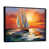 Black Floater Framed