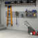 Flow Wall 8 Piece Slatwall Panel, Shelf & Hook Storage Set - Slatwall