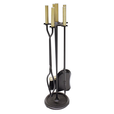 Bonnett Iron Fireplace Tool Set