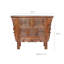 Carvings Decorate The Elm Wood Porch Cabinet Solid Wood Accent Chest