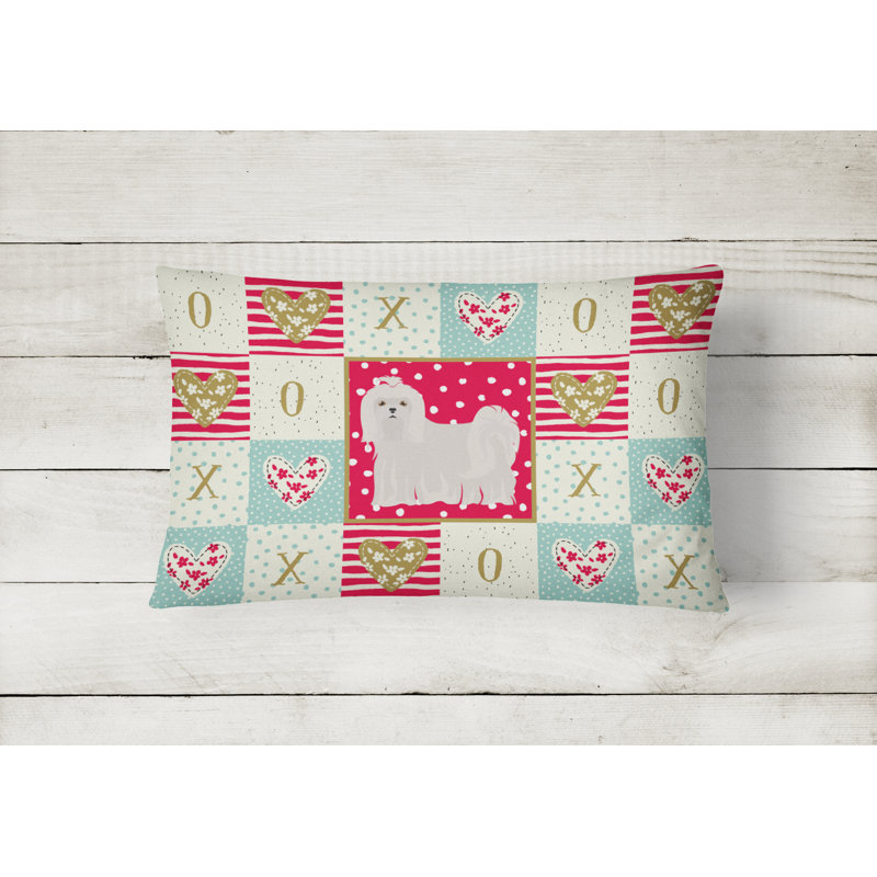 Patchwork Outdoor Throw Pillow