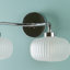 Rawdha Glass Armed Sconce-780207865-787581635