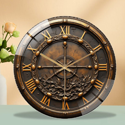 Horloge murale élégante 12 po