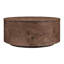Table basse rotative en bois avec 2 tiroirs Burl
