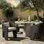 Chaise de patio avec coussin Chariese-1118218487