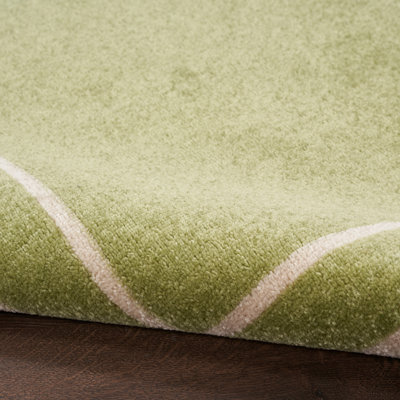 Tapis intérieur / extérieur en chenille tissé à la machine Carbie