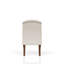 Fauteuil à oreilles rembourré gris, pour chaise d'hôte fiable et stable avec aile,
