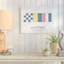 «Nantucket Nautical Flags», reproduction d'impression-23266562-23266564