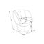 Danvers Chenille Swivel Chair-767580017