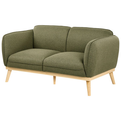 Sofa 2 Seater Tamirra Fabric Olive Green