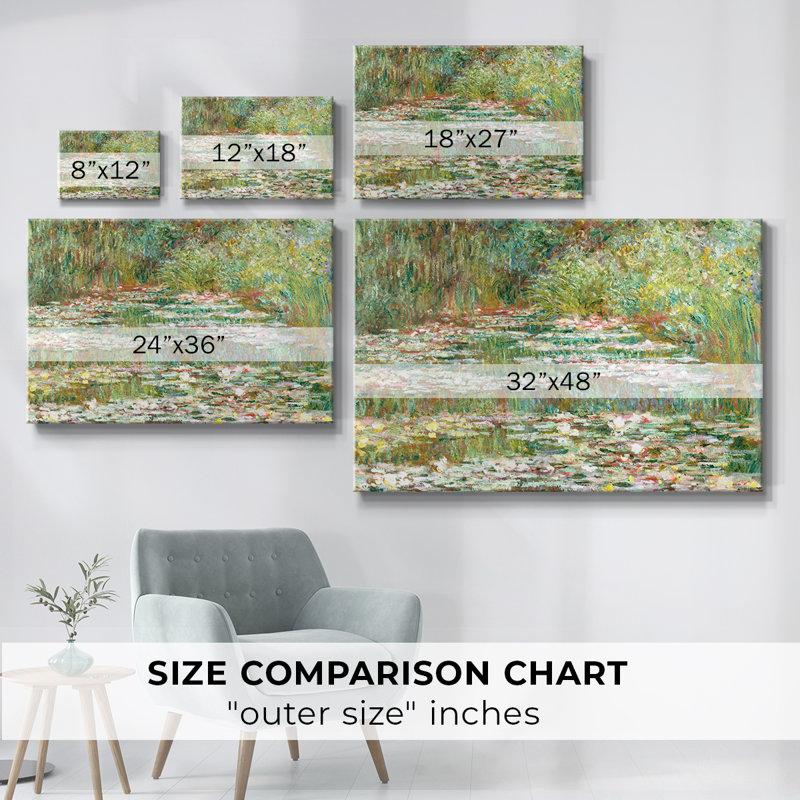 Paysage rétro - CCXLI, H 33 po x l 49 po x P 1,5 po, Toile tendue