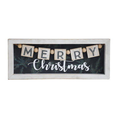 Décoration de table Merry Christmas Farmhouse