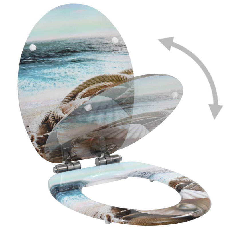 Southold Soft Close Round Standard Toilet Seat