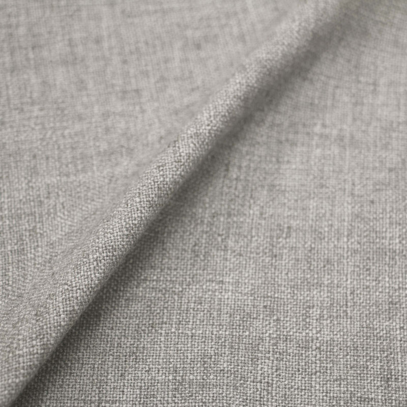Morris Upholstered Standard Bed, Classic Grey Linen, King