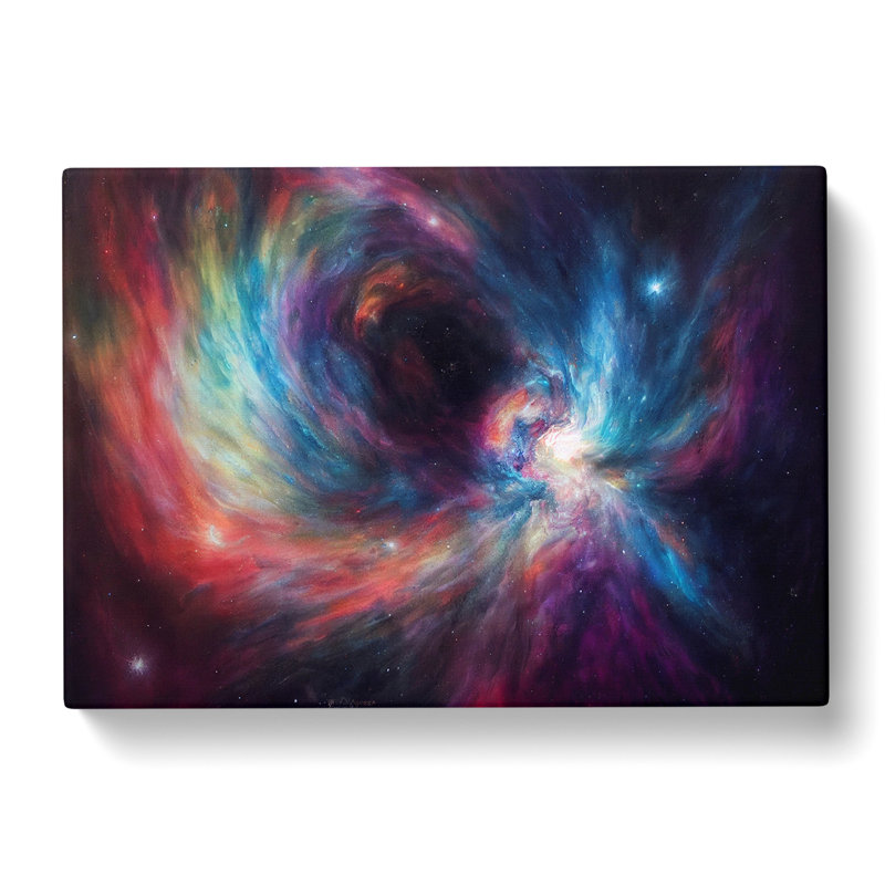 Galaxy Art Painting Vol.3 - Wrapped Canvas, 50cm H x 76cm W x 3cm D