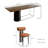 Solid wood dining table set-99493453