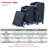 (20+24) Travel case two-piece suitcase set Oxford trolley case without password lock universal wheel + Oxford cloth backpack-137440392