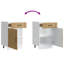 Kitchen Base Cabinet Lucca Engineered Wood-1423853779