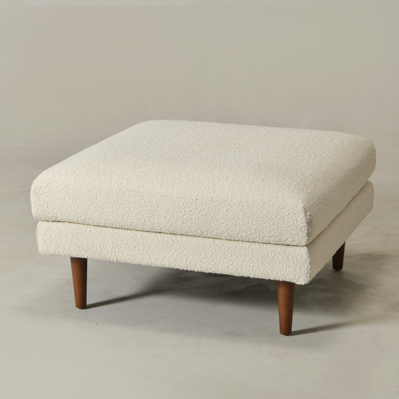 Repose-pieds Miller, Crème, 19" H x 36" W x 36" D