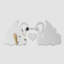 Non-Wall Damaging Wall Decal