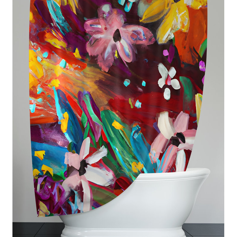 Rideau de douche Cristba, H 72 po x l 70 po