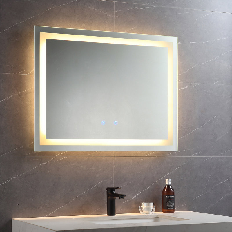 Miroir de salle de bain Williesha, 28 po x 36 po
