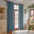 Blue fabric/Navy Trim