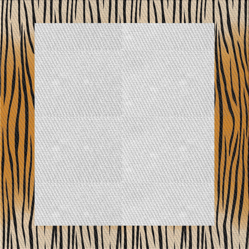 Tapis brun, Carré 5 pi