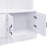 VIBE HAUS 79'' Tall Modern Hall Tree With Shoe Storage-1245377816